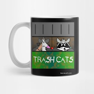 Trash Cats Dumpster Shirt Mug